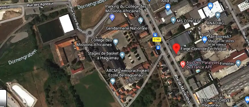 Prix contrôle technique à Haguenau