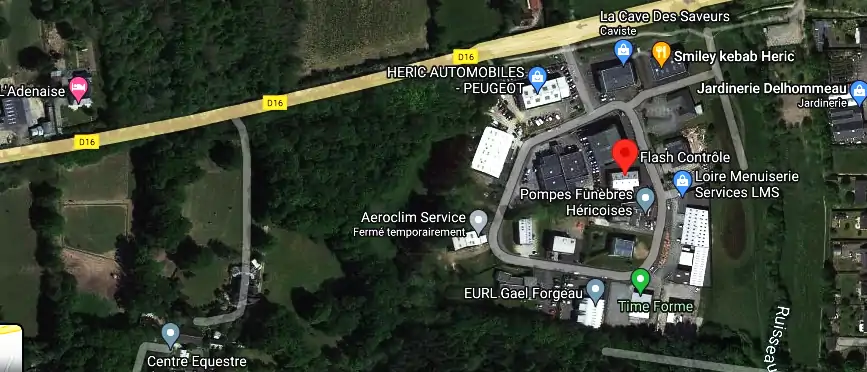 Prix contrôle technique à Héric