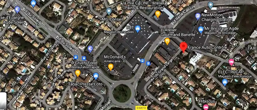 Prix contrôle technique à Agde