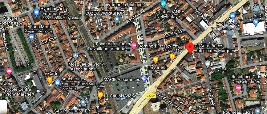 Prix contrôle technique à Vichy