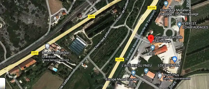 Prix contrôle technique à Graveson