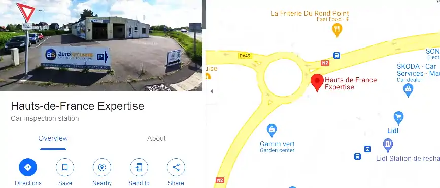 Prix contrôle technique à Feignies