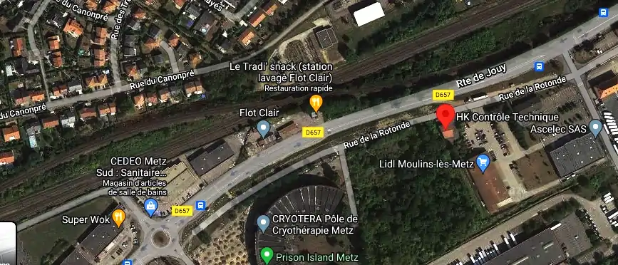 Prix contrôle technique à Moulins-lès-Metz