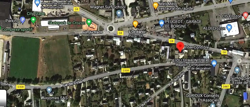 Prix contrôle technique à Crozon