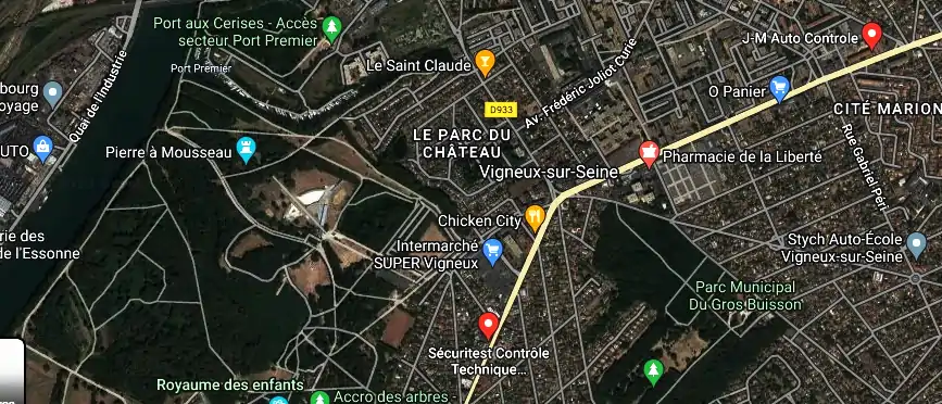 Prix contrôle technique à Draveil