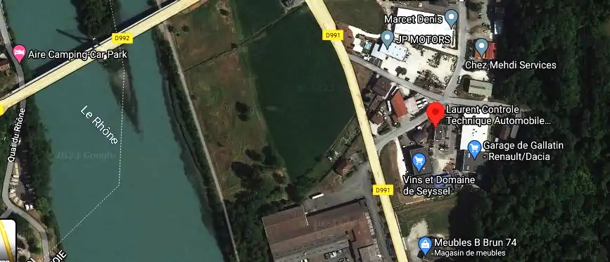 Prix contrôle technique à Seyssel