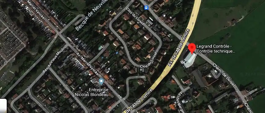 Prix contrôle technique à Halluin