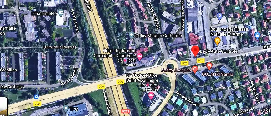 Prix contrôle technique à Saint-Apollinaire