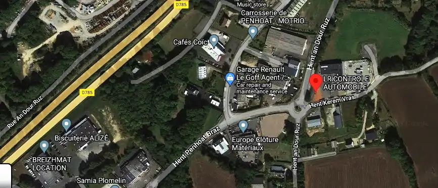 Prix contrôle technique à Plomelin