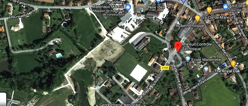 Prix contrôle technique à Mareuil en Périgord