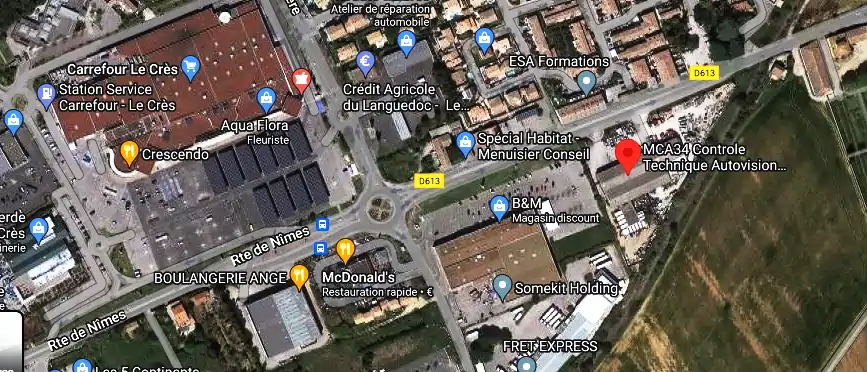 Prix contrôle technique à Le Crès