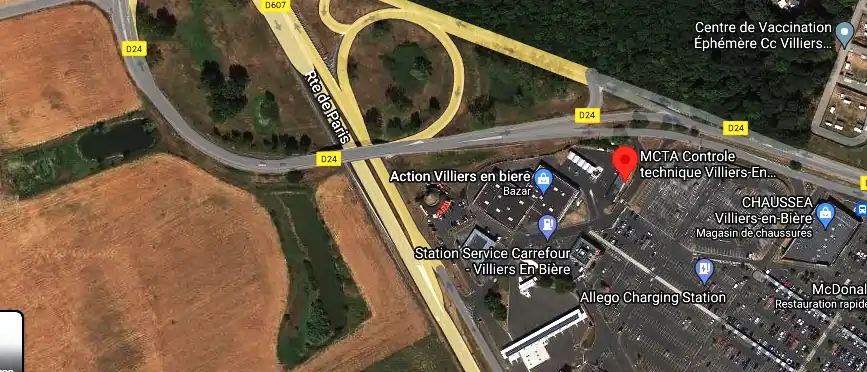 Prix contrôle technique à Villiers-en-Bière