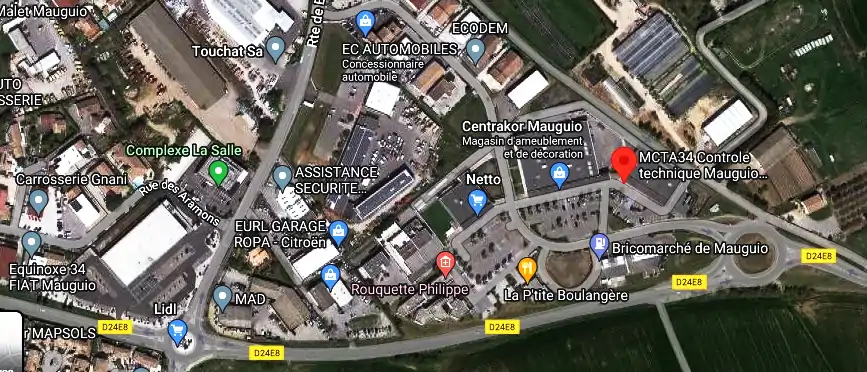 Prix contrôle technique à Mauguio