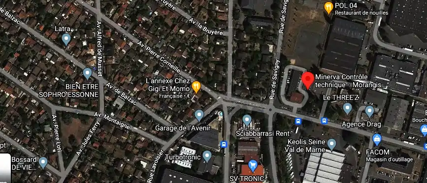 Prix contrôle technique à Morangis