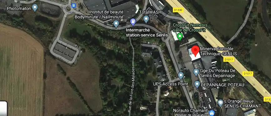 Prix contrôle technique à Senlis