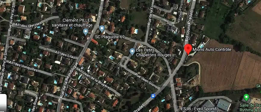 Prix contrôle technique à Jonage