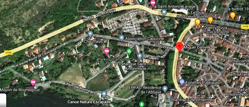 Prix contrôle technique à Saint-Antonin-Noble-Val