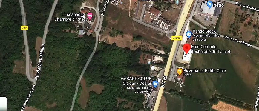 Prix contrôle technique à Le Touvet