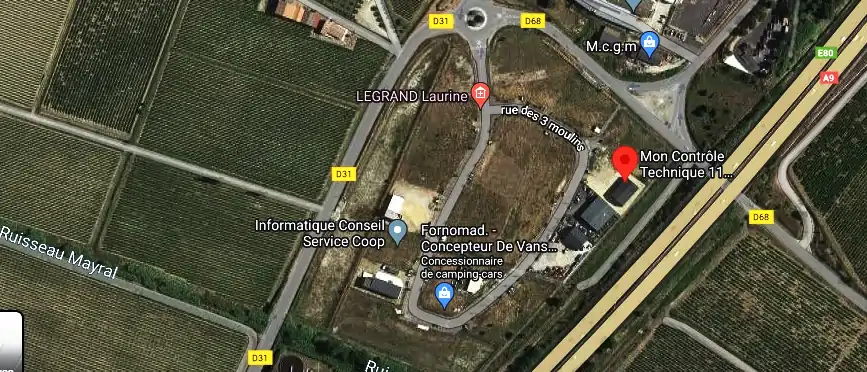 Prix contrôle technique à Armissan