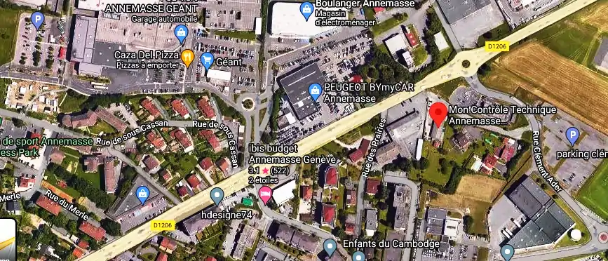 Prix contrôle technique à Annemasse