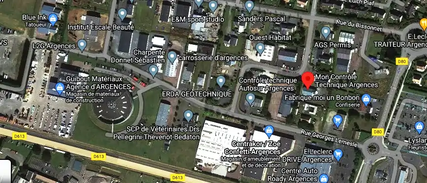 Prix contrôle technique à Argences