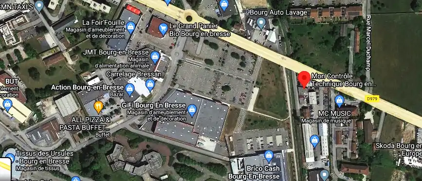 Prix contrôle technique à Bourg-en-Bresse