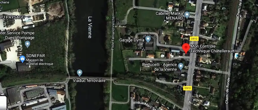 Prix contrôle technique à Châtellerault