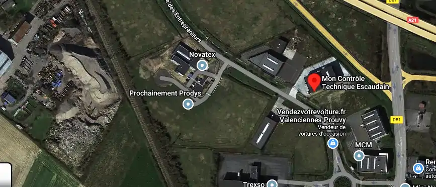 Prix contrôle technique à Escaudain
