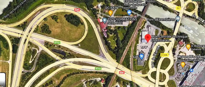 Prix contrôle technique à Etrembières