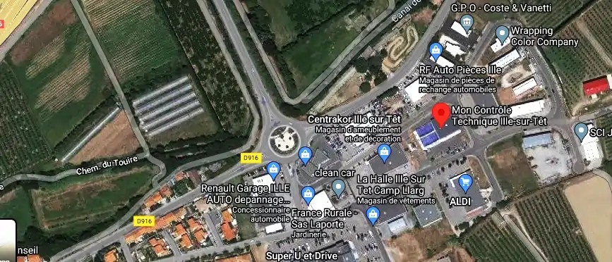 Prix contrôle technique à Ille-sur-Têt