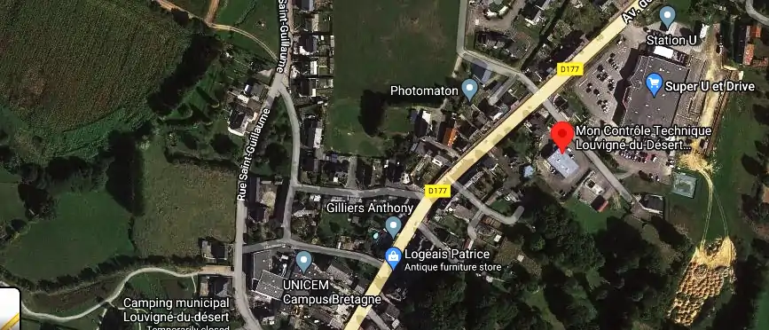 Prix contrôle technique à Louvigné-du-Désert