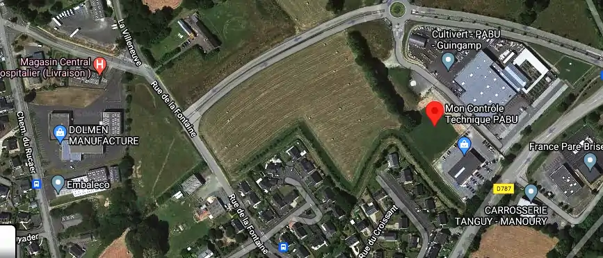 Prix contrôle technique à Pabu