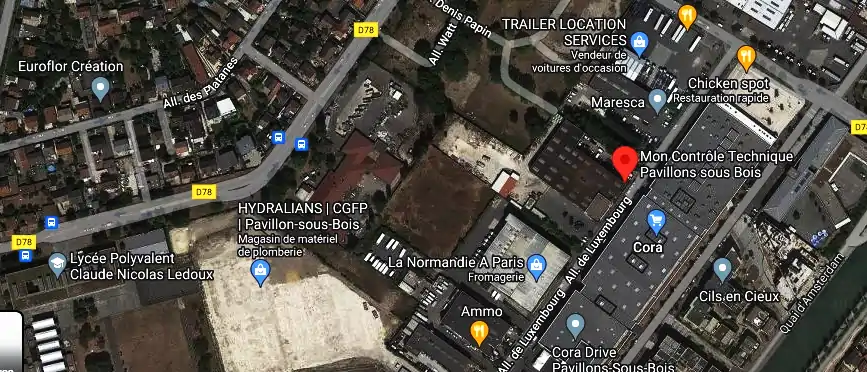 Prix contrôle technique à Les Pavillons-sous-Bois