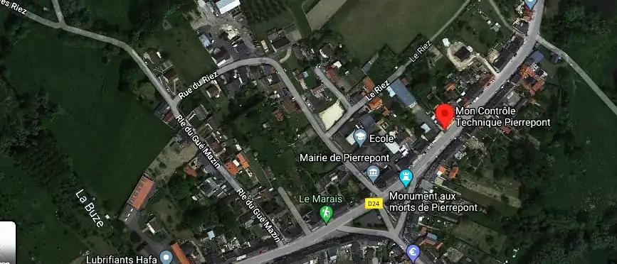 Prix contrôle technique à Pierrepont