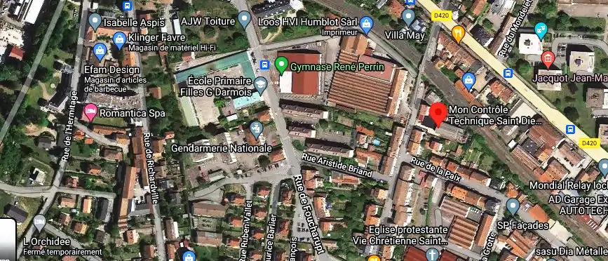 Prix contrôle technique à Saint-Dié-des-Vosges