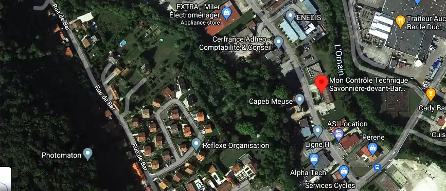 Prix contrôle technique à Savonnières-devant-Bar