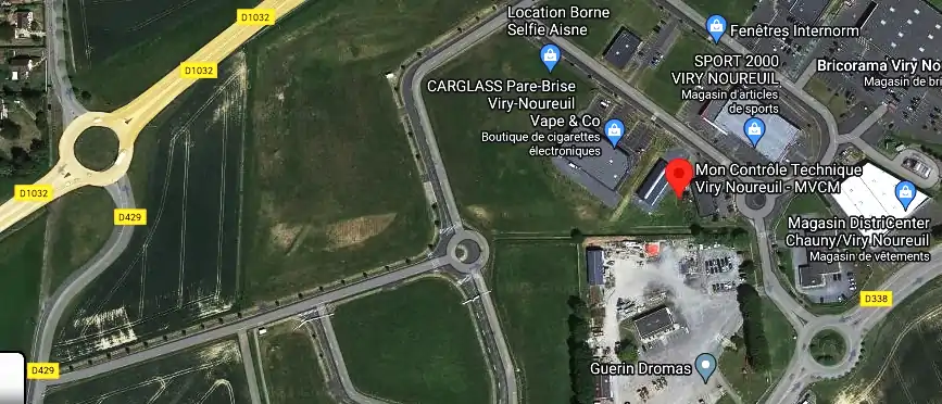 Prix contrôle technique à Viry-Noureuil