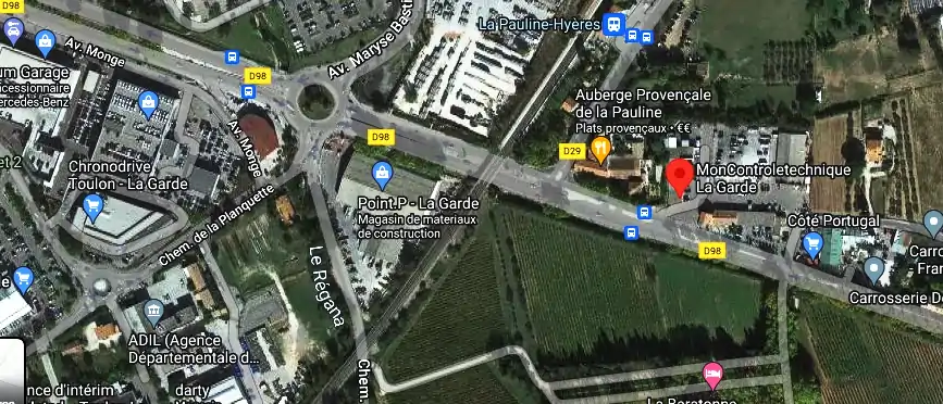 Prix contrôle technique à La Garde