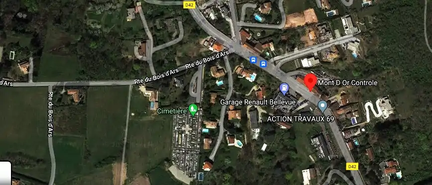 Prix contrôle technique à Limonest