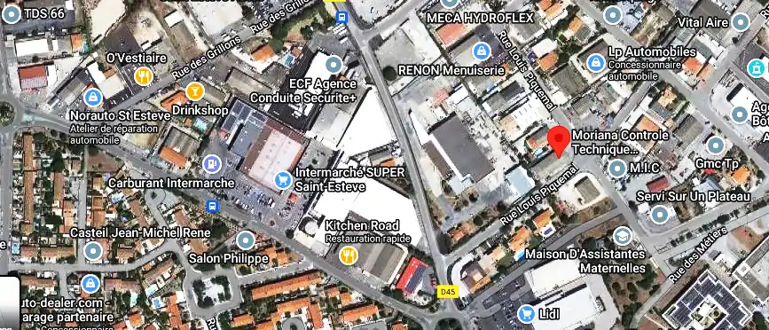 Prix contrôle technique à Saint-Estève