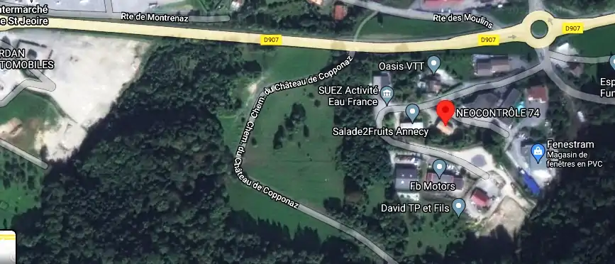 Prix contrôle technique à Saint-Jeoire