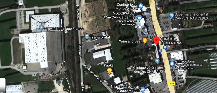 Prix contrôle technique à Carpentras