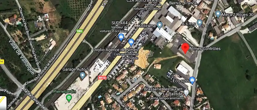 Prix contrôle technique à Bernis