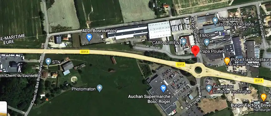 Prix contrôle technique à Bosroumois