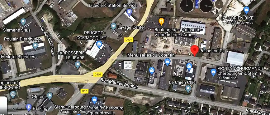 Prix contrôle technique à Cherbourg-en-Cotentin