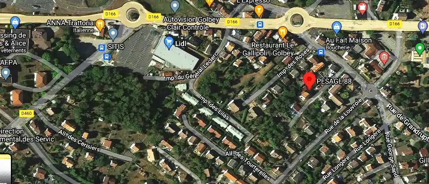 Prix contrôle technique à Golbey