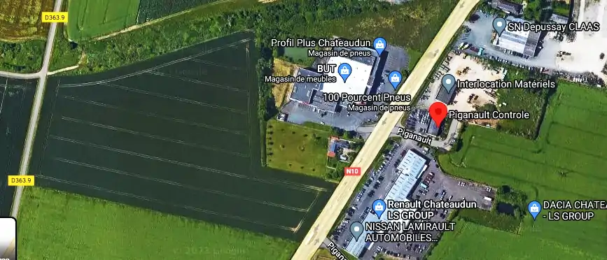 Prix contrôle technique à La Chapelle-du-Noyer