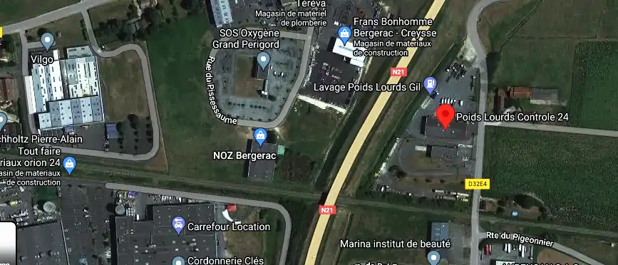 Prix contrôle technique à Creysse