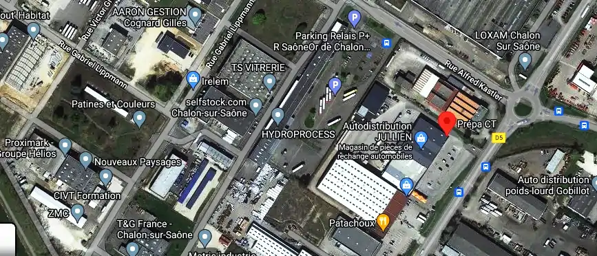 Prix contrôle technique à Chalon-sur-Saône