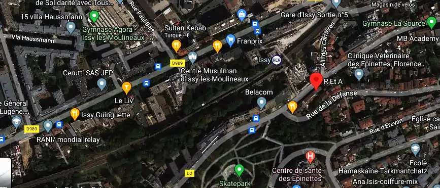 Prix contrôle technique à Issy-les-Moulineaux